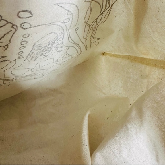 SIGNED Tote Bag of Creature from the Black Lagoon 1954 Sci Fi Horror Film Movie - Picture 9 of 10